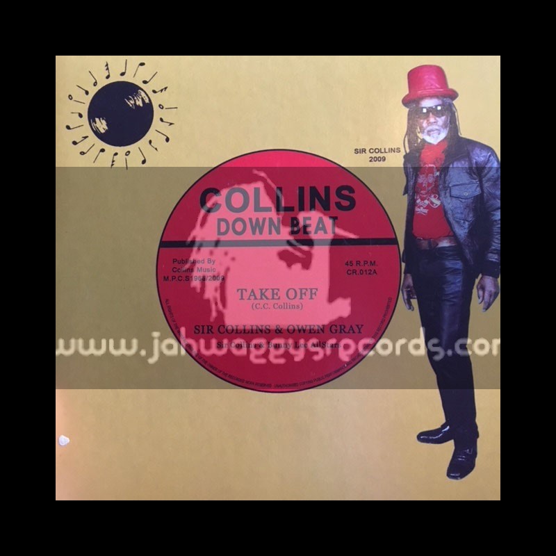 Collins Down Beat -7"-Take Off / Sir Collins & Owen Grey