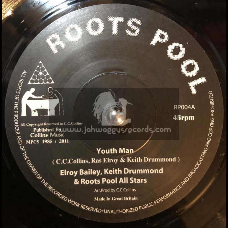 Roots Pool-7"-Youthman / Elroy Bailey , Keith Drummond & Roots Pool All Stars