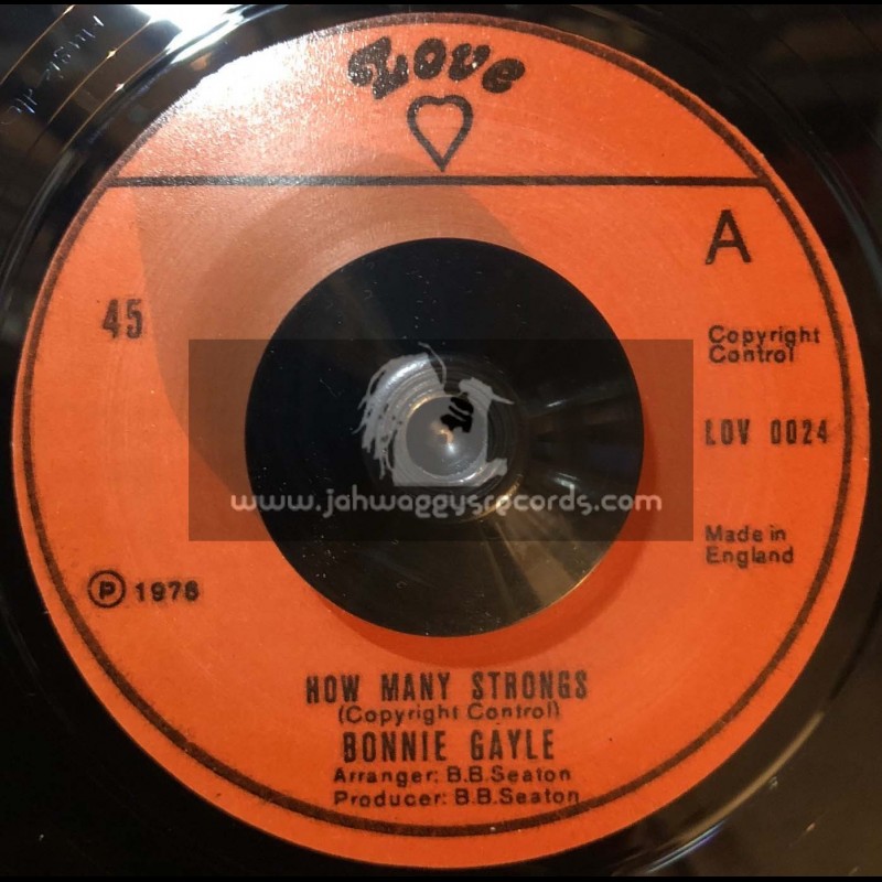 Love-7"-How Many Strongs / Bonnie Gayle