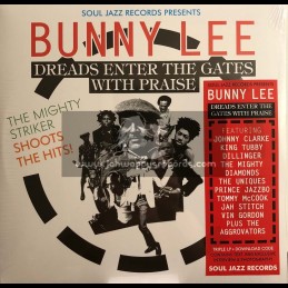Soul Jazz-Triple-Lp-Bunny Lee: Dreads Enter the Gates with Praise – The Mighty Striker Shoots the Hits!