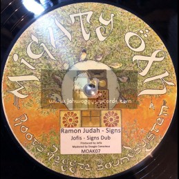 Mighty Oak Records-12"-Signs / Ramon Judah + Warning Signs / Makating Horns ‎