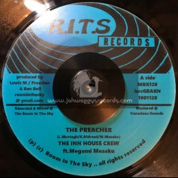 R.I.T.S Records-7"-The Preacher / The Inn House Crew Feat Megumi Mesaku