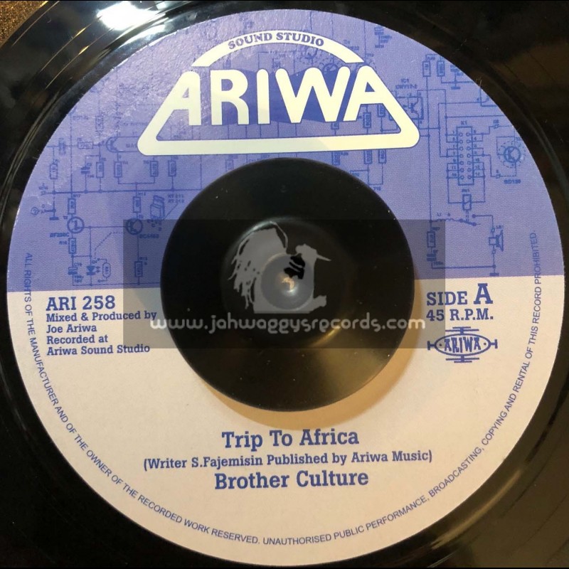 Ariwa-7"-Trip To Africa / Brother Culture