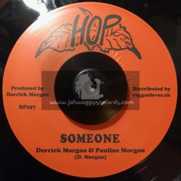 Hop-7"-Someone / Derrick Morgan & Pauline Morgan + Lagga Head / 	Derrick Morgan & Blues Blenders