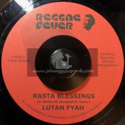 Reggae Fever-7"-Rasta Blessings / Lutan Fyah
