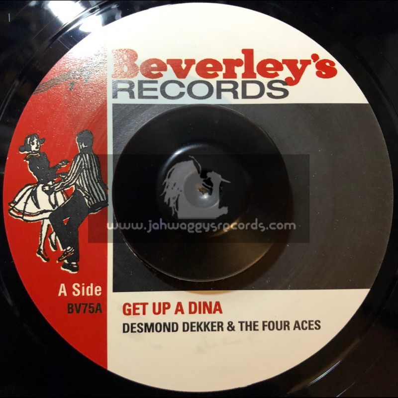 Beverleys Records-7"-Get Up Dina / Desmond Decker And The Four Aces + This Woman/ Desmond Decker And The Four Aces