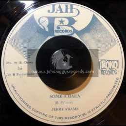 Jah B Records-7"-Some A Hala / Jerry Adams