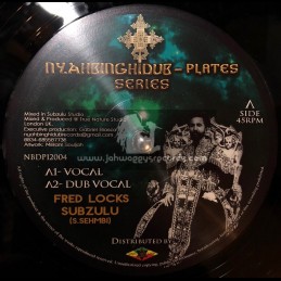 Nyahbinghi Dub-Plates Series-12"-In My Heart / Fred Locks & Subzulu