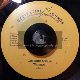 Meditative Sounds-7"-Warrior / Christine Miller 