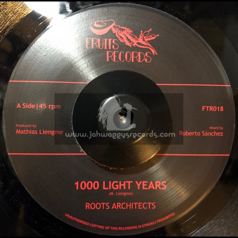 Fruits Records-7"-1000 Light Years / Roots Architects