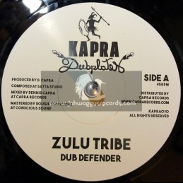 Kapra Dubplates-7"-Zulu Tribe / Dub Defender + Zulu Dub / Dennis Capra