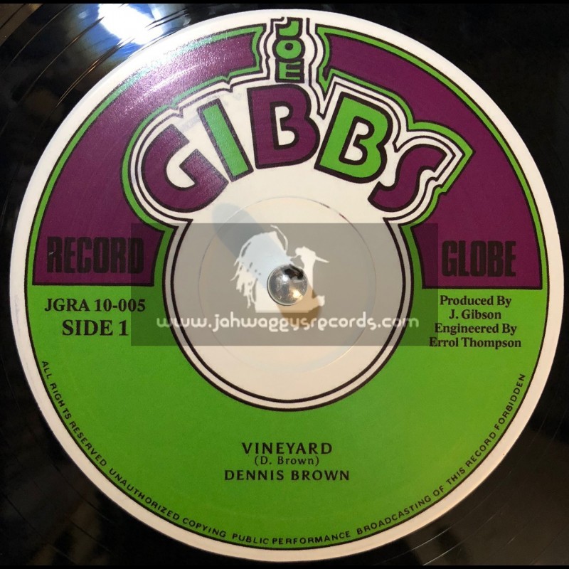 Joe Gibbs-10"-Repatriation / Dennis Brown + Vinyard / Dennis Brown