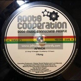 Roots Cooperation-7"-Africa / I Kong + Africa Dub / Restless Mashaits Ft. Dean Fraser