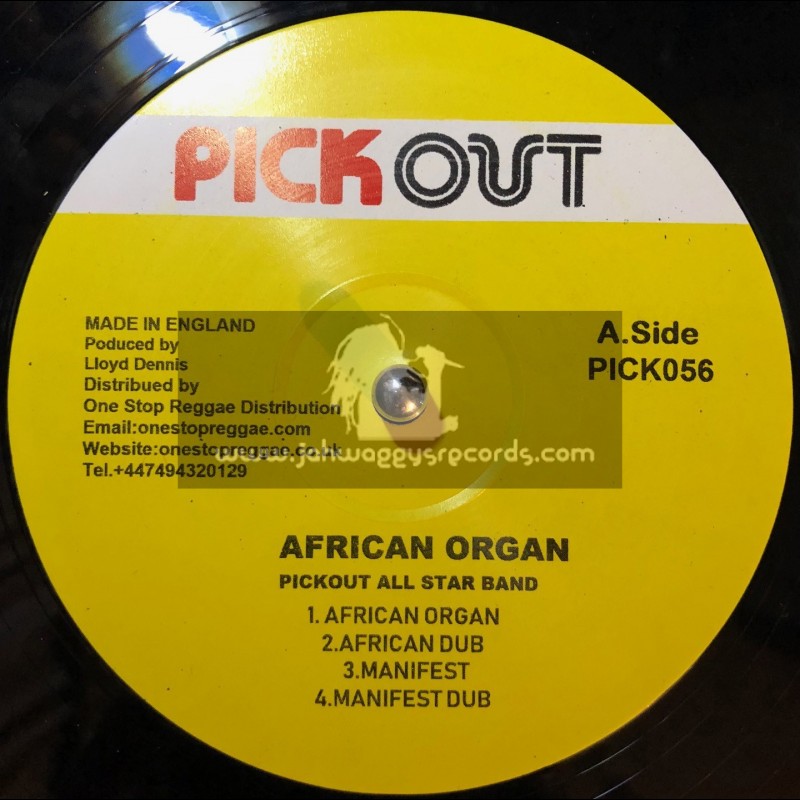 Pick Out-12"-African Organ / Pick All Star Band