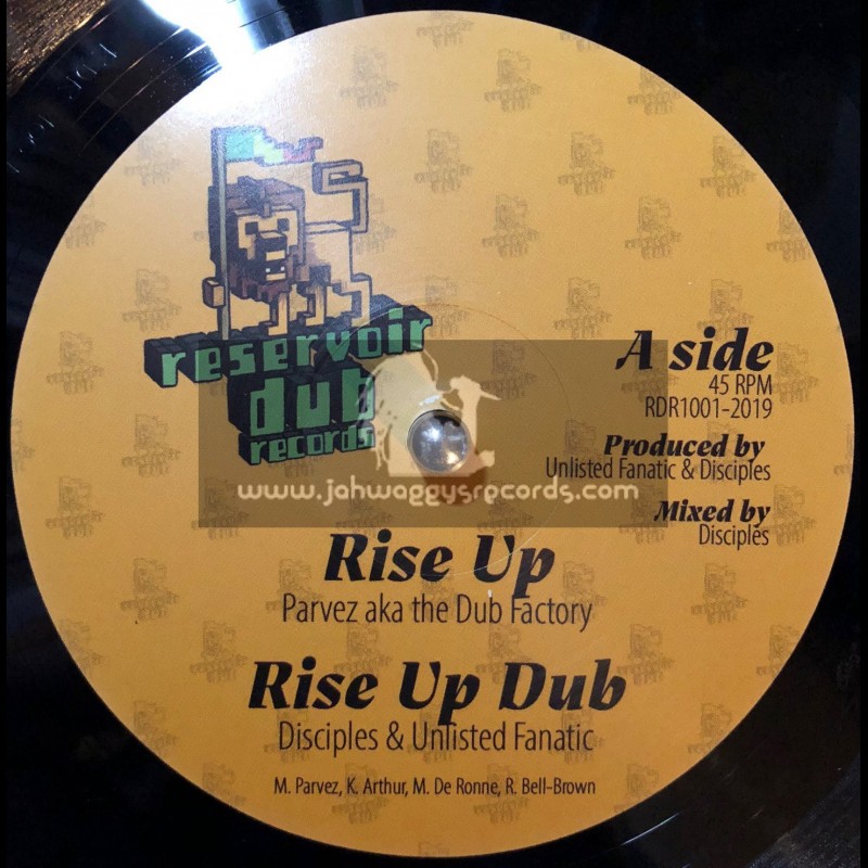Reservoir Dub Records-10"-Rise Up / Parvez - Unlisted Fanatic & Disciples