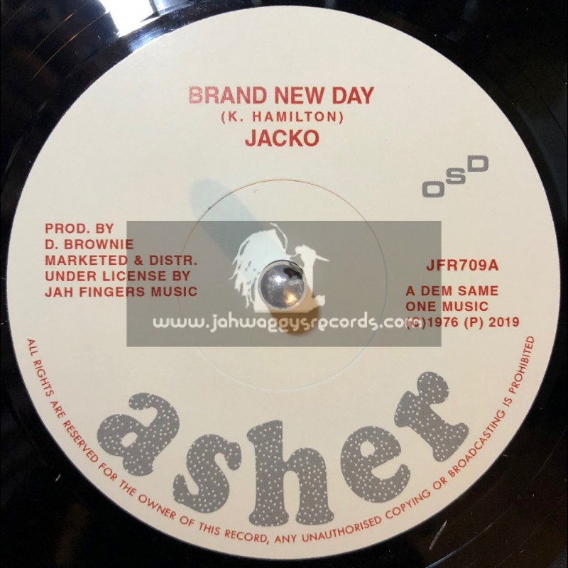 Asher-Jah Fingers-7"-Brand New Day / Jacko