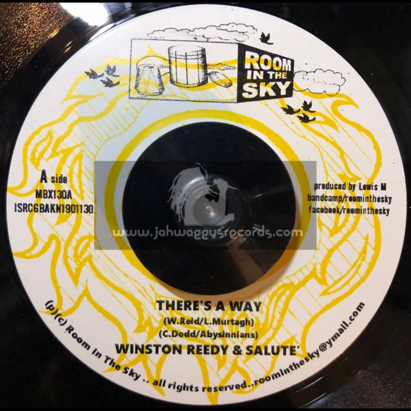 Room In The Sky-7"-Theres A Way / Winston Reedy & Salute + Declaration Of Dub / Vin Gordan & Salute