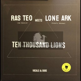 A Lone Productions-Double-Lp-Ten Thousand Lions / Ras Teo Meets Lone Ark