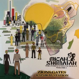 Jahsolidrock-12"-Forgotten Scrolls Vol 1-Zions Gates / Micah Shemaiah + Rainbow Station / Micah Shemaiah