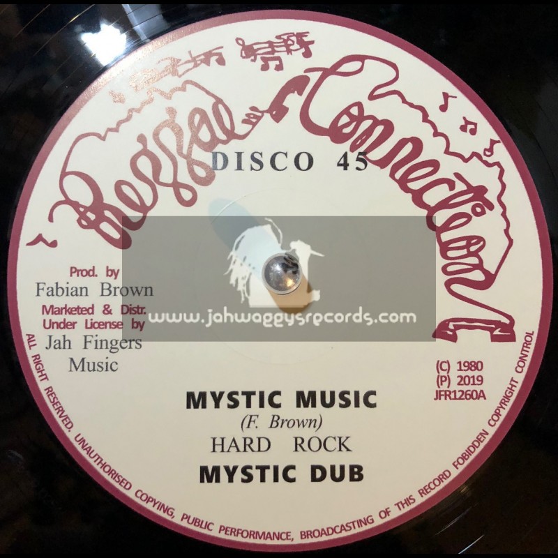 Reggae Connection-Jah Fingers-12"-Mystic Music / Hard Rock + Jah Send Rain / Hard Rock