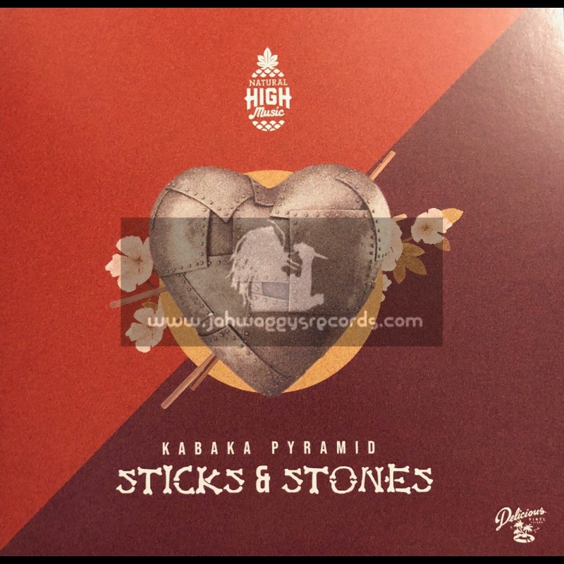 Natural High Music-Delicious Vinyl Island-7"-Stick & Stones / Kabaka Pyramid
