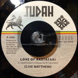 Judah-Nansa-7"-Love of Rastafari / Clive Matthews