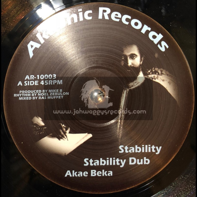 Akashic Records-10"-Stability / Akae Beke + Walk With Jah / Fikir Amlak
