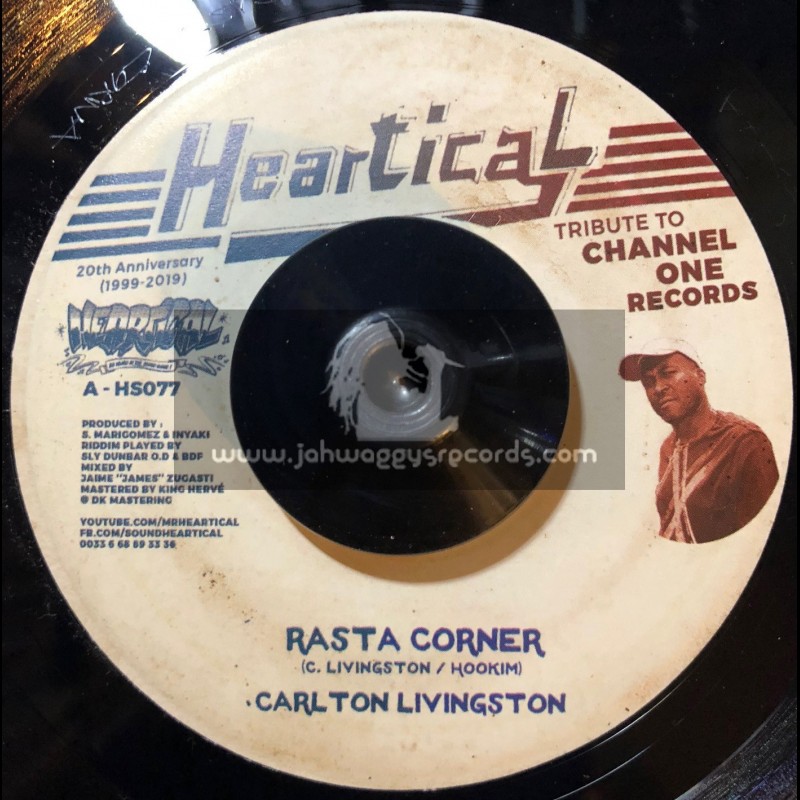 Heartical-7"-Rasta Corner / Carlton Livingstone + Dub Affair / BDF & Sly Dunbar O.D