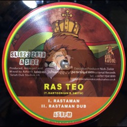 Sir Logie International Records-10"-Rastaman / Ras Teo + Majestic Theme / Manana Horns