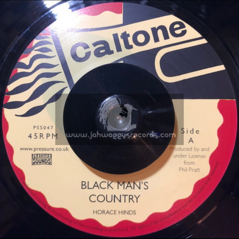 Caltone-7"-Black Mans County / Horace Hinds + Time Is Getting Harder / Peter Austin