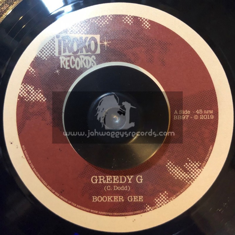 Iroko Records-7"-Greedy G / Booker Gee