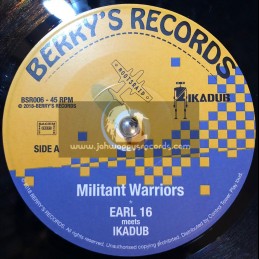 Berrys Records-7"-Militant Warriors / Earl 16 Meets Ikadub