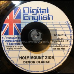 DIGITAL ENGLISH-7"-HOLY MOUNT ZION / DEVON CLARKE