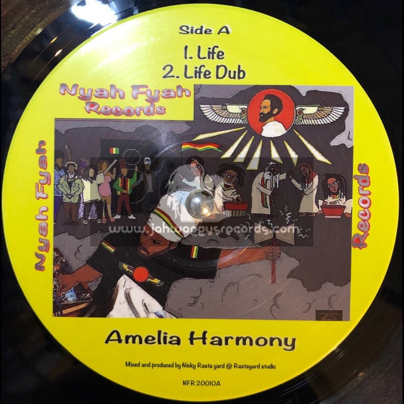 Nyah Fyah Records-10"-Life / Amelia Harmony + Part Of Life / Kai Dub meets Rastayard Studio