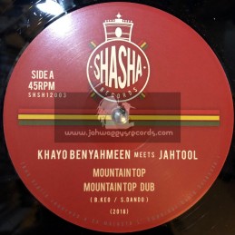 Shasha Records-12"-Mountain Top / Khayo Benyahmeen Meets Jah Tool + Gathering / Khayo Benyahmeen Meets Jah Tool