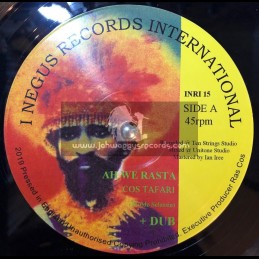 I Negus Records-10"-Ah We Rasta / Cos Tafari + Deliverance / Bongo Time