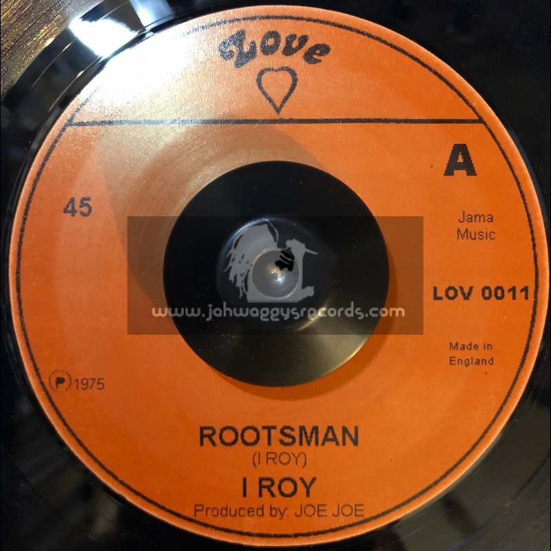 Love-7"-Rootsman / I Roy