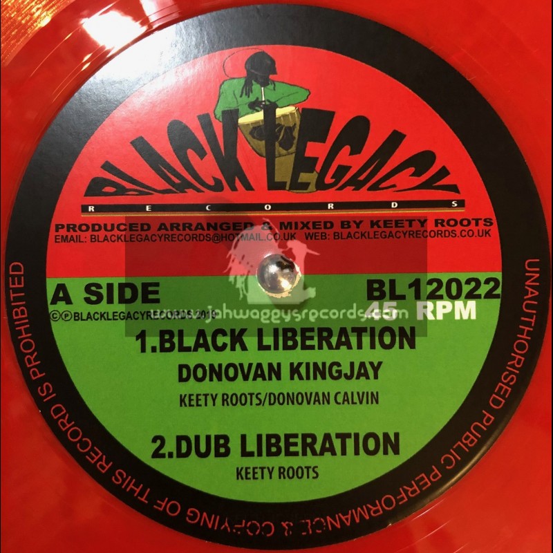 Black Legacy Records-12"-Black Liberation / Donovan Kingjay + Great Steve Biko / Donovan Kingjay