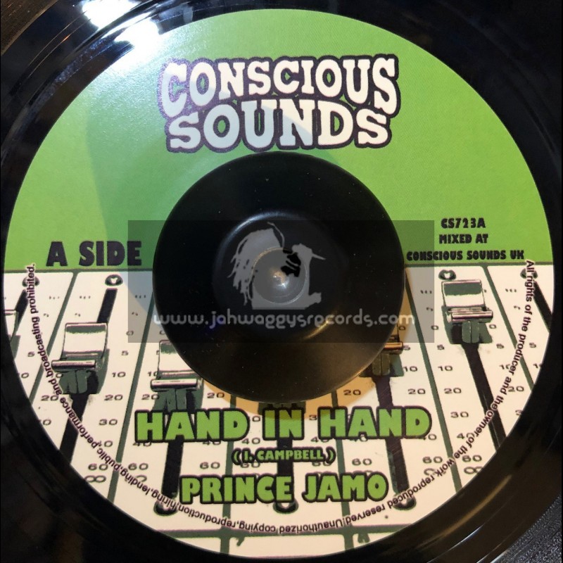 Conscious Sounds-7"-Hand In Hand / Prince Jamo - Centry Meets Dub Martha And Drumma Zinx
