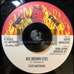 Fox Fire Records-7"-Big Brown Eyes / Clive Matthews