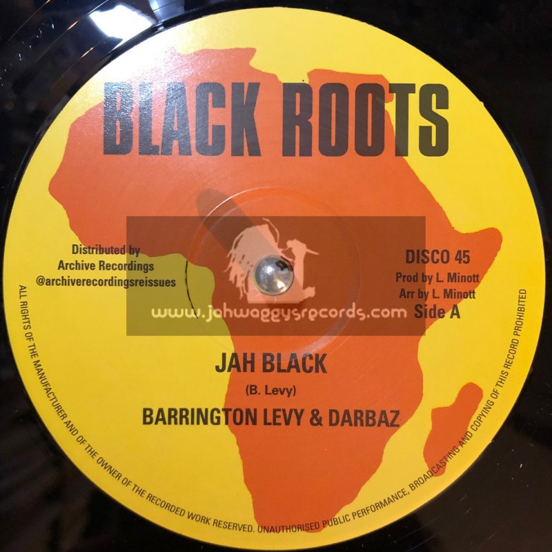 Black Roots-Archive Recordings-12"-Jah Black / Barrington Levy + Leave Natty Business / Robert Emmanuel 