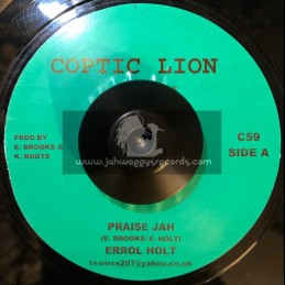 Coptic Lion-7"-Praise Jah / Errol Holt