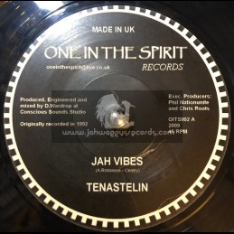 ONE IN THE SPIRIT RECORDS-7"-JAH VIBES TENA STELIN