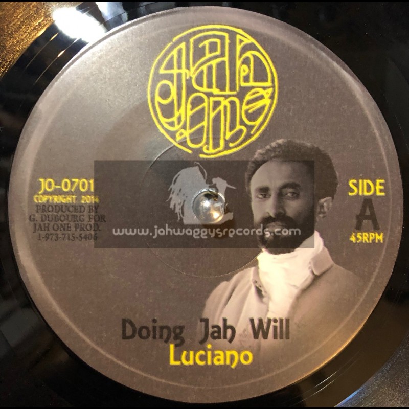 Jah One-7"-Doing Jah Will / Luciano 