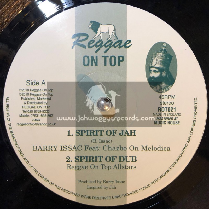 Reggae On Top-12"-Spirit Of Jah / Barry Issac Feat:Chazbo