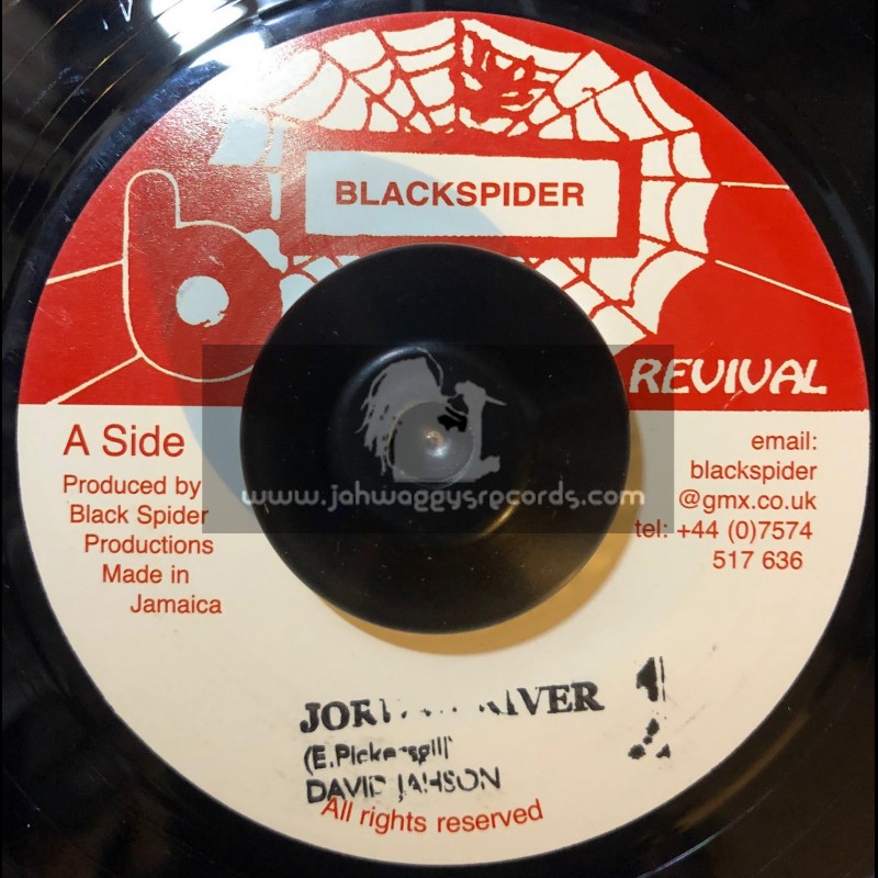 Black Spider Records-7"-Jordan River / David Jahson