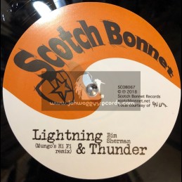 Scotch Bonnet-10"-Lightning And Thunder / Mungos Hi-Fi Feat. Bim Sherman