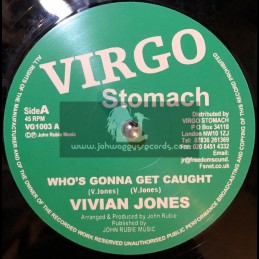 VIRGO STOMACH-12"-WHOS GONNA GET CAUGHT / VIVIAN JONES