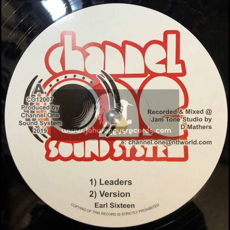 Channel One Sound System-12"-Leaders / Earl Sixteen