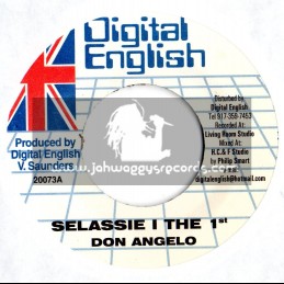 Digital English-7"-Selassie i the 1st / Don Angelo